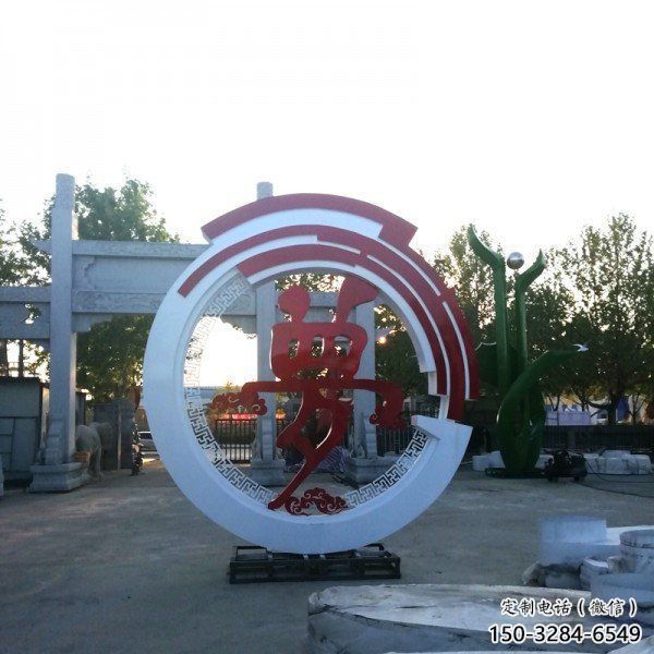 夢字雕塑常用，鋼管組合，不銹鋼夢字雕塑生產(chǎn)廠家