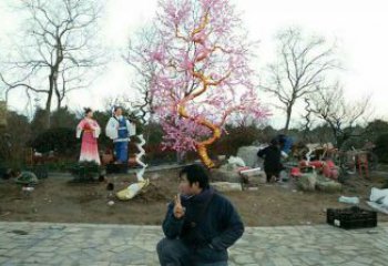 梧桐花雕塑制造廠家，歐式風(fēng)格，梧桐花雕塑供給