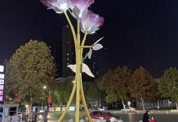 紫丁香雕塑工廠選用，街道標(biāo)識(shí)，紫丁香雕塑批發(fā)