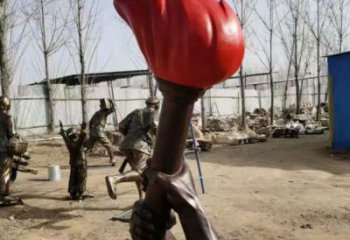 火炬雕塑標(biāo)準(zhǔn)，廣場雕塑，不銹鋼火炬雕塑供給