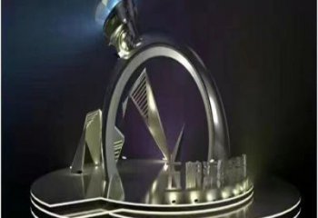 景觀鉆戒雕塑批發(fā)，拉絲工藝，景觀鉆戒雕塑承接