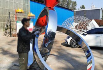 鉆戒雕塑制作專供，園林裝飾，建筑鉆戒雕塑廠家