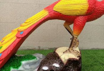 彩繪孔雀雕塑點(diǎn)擊，景觀雕塑，別墅仿真孔雀雕塑供求?