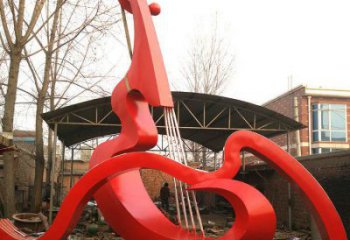 大提琴雕塑供求，抽象雕塑，不銹鋼大提琴雕塑優(yōu)選