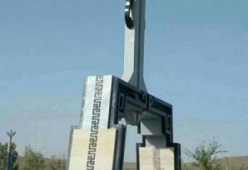 馬頭琴雕塑專供，廣場雕塑，不銹鋼馬頭琴雕塑供應