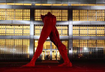 人字雕塑制造商，景觀雕塑，不銹鋼人字雕塑供給