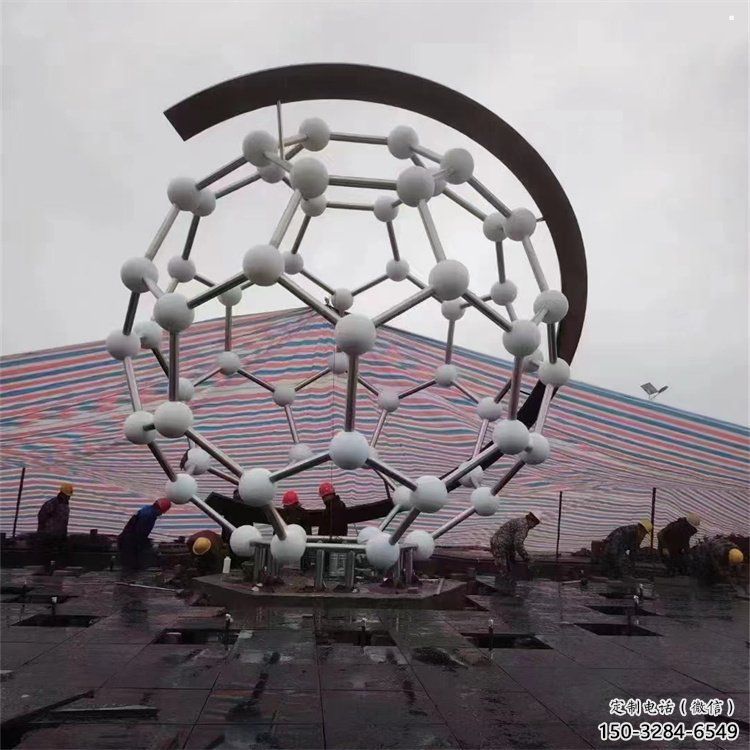 星球雕塑指用，多彩藝術(shù)，不銹鋼星球雕塑廠家