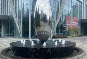 圓球雕塑通用，彩鋼制作，圓球噴泉雕塑廠家指用