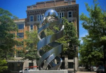 景觀球雕塑廠家，室外雕塑，不銹鋼景觀球雕塑選定