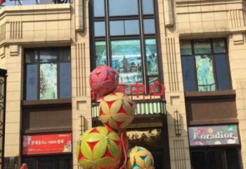 繡球雕塑定價(jià)，中式工藝，不銹鋼繡球雕塑定價(jià)