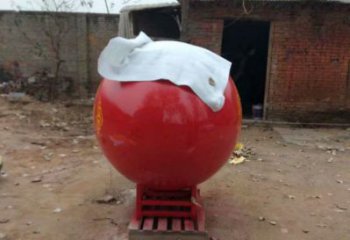 圓球雕塑指用，中式工藝，公園烤漆圓球雕塑指用