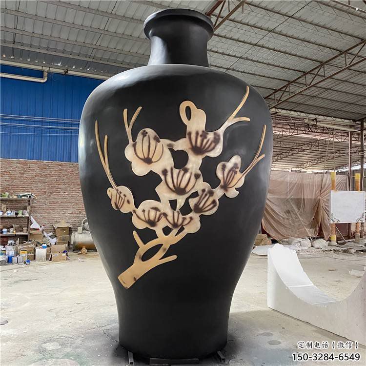 商業(yè)街花瓶雕塑