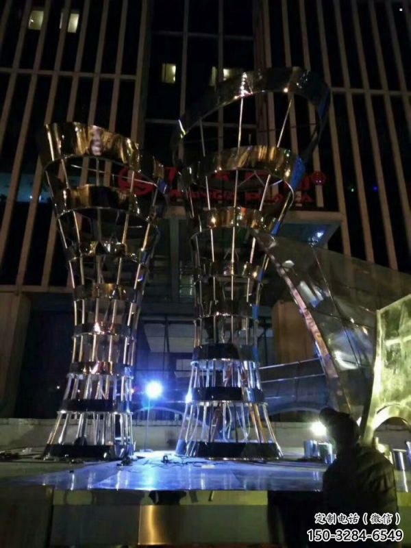 花瓶雕塑批發(fā)，標(biāo)識(shí)雕塑，展示異形花瓶雕塑優(yōu)選