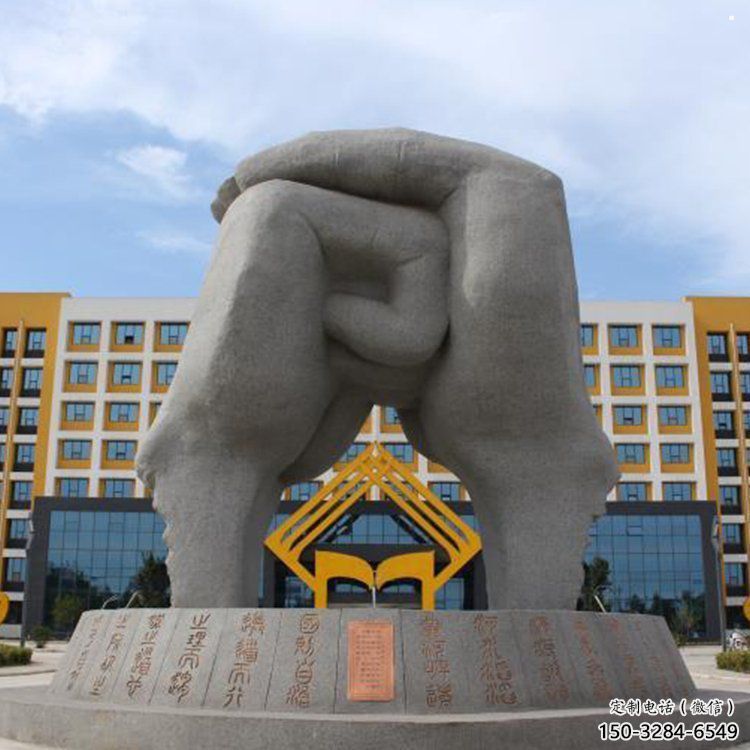 拳頭雕塑訂做特供，室外軟裝，不銹鋼拳頭雕塑供應(yīng)