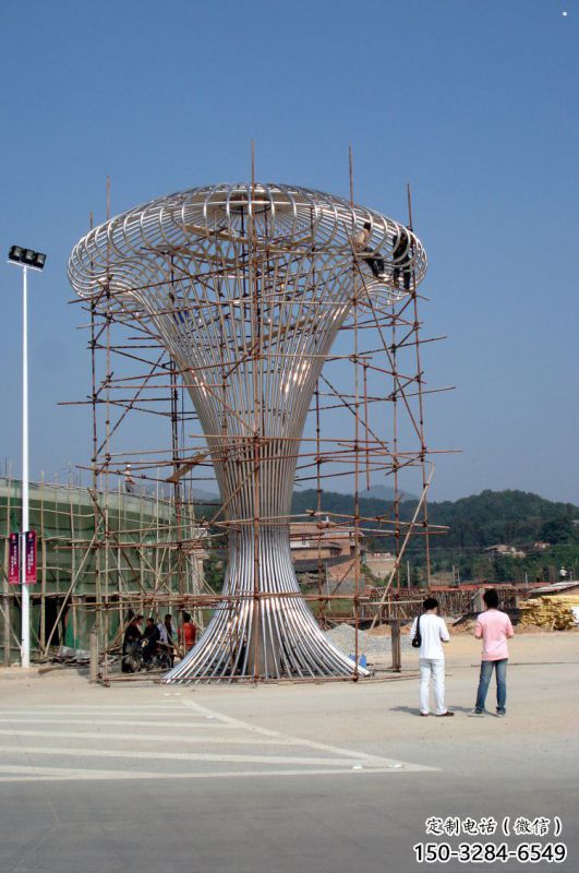 遮陽樹雕塑優(yōu)選，城市裝飾，鏤空遮陽樹雕塑定做