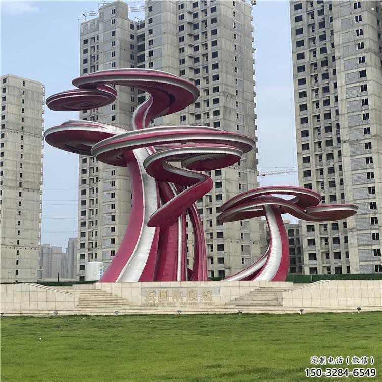 鏤空樹雕塑展品，景觀概念，烤漆鏤空樹雕塑優(yōu)選