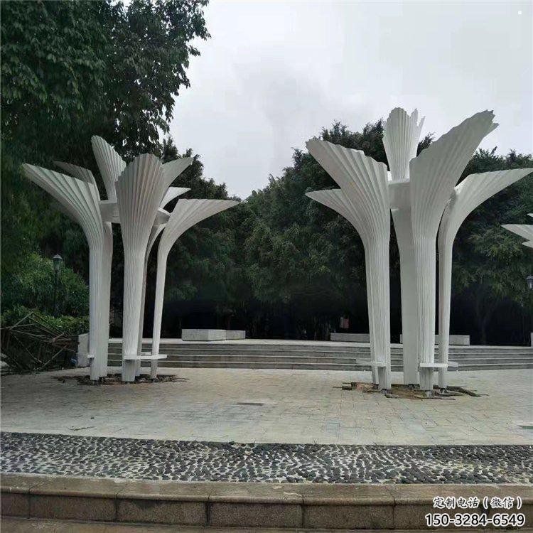 傘樹雕塑精選，街道標(biāo)識(shí)，景觀鏤空傘樹雕塑指用