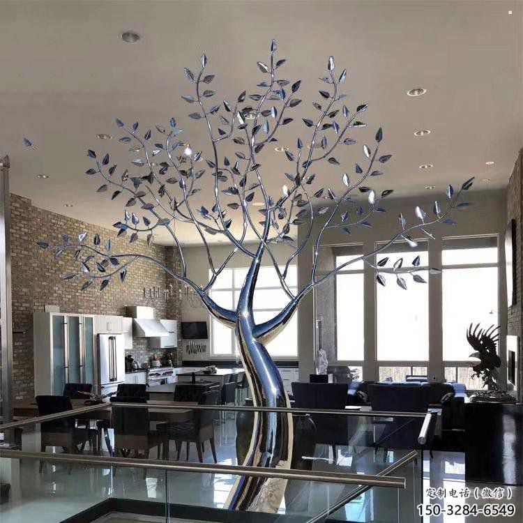 風(fēng)鈴樹雕塑優(yōu)價，小區(qū)擺件，不銹鋼風(fēng)鈴樹雕塑精選