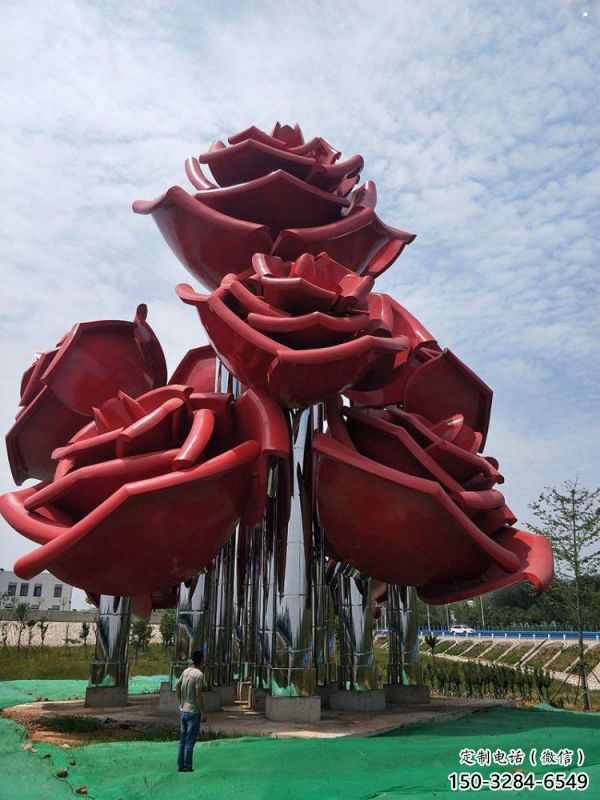 花樹雕塑生產(chǎn)商，戶外雕塑，不銹鋼花樹雕塑生產(chǎn)廠家