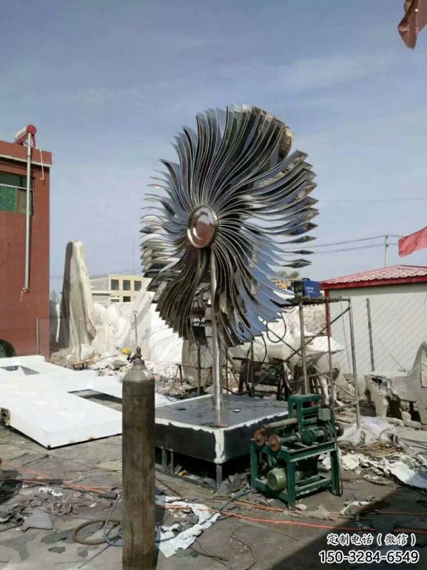 樹雕塑制造廠家，村標(biāo)概念，不銹鋼樹雕塑制作