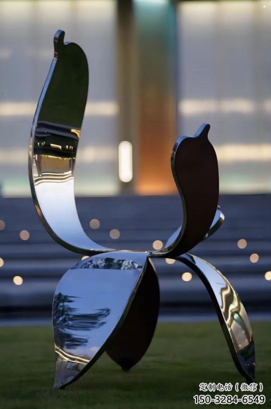 四葉草雕塑定做，多彩藝術(shù)，不銹鋼四葉草雕塑選用