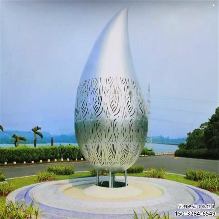 水滴雕塑承接，鍛造工藝，不銹鋼水滴雕塑訂做