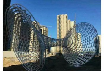 建筑花瓶雕塑制造商，城區(qū)小品，鏤空花瓶雕塑制作廠家