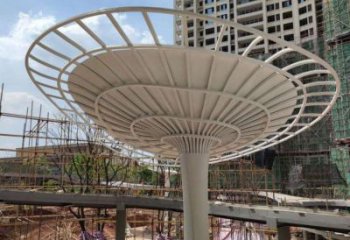 傘樹雕塑批發(fā)，美陳雕塑，主題鏤空傘樹雕塑標(biāo)準(zhǔn)