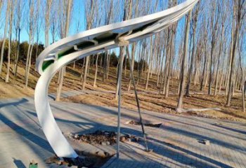 樹葉雕塑優(yōu)選，陸地擺件，彩繪仿真樹葉雕塑供給