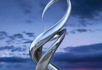 樹芽雕塑制作，街道標(biāo)識，不銹鋼樹芽雕塑制造商