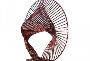 地產(chǎn)圓環(huán)雕塑供應，地標擺件，鏤空圓環(huán)雕塑制造