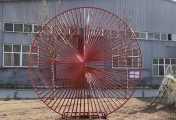 圓環(huán)雕塑生產(chǎn)，白鋼構(gòu)件，美陳鏤空?qǐng)A環(huán)雕塑通用