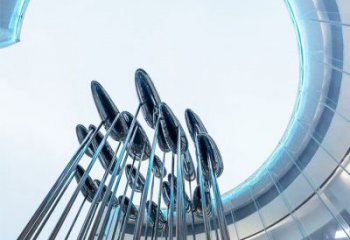 不銹鋼祥云雕塑承接，城市裝飾，大型祥云雕塑公司生產(chǎn)商