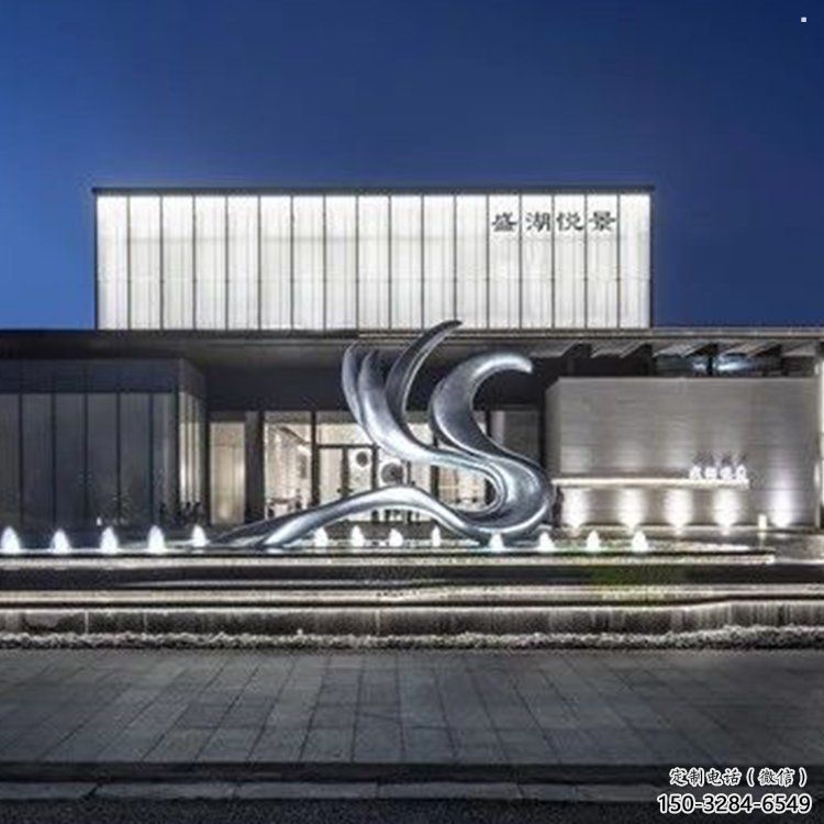 天使之翼雕塑制造，酒店擺件，文化景觀翅膀雕塑選定