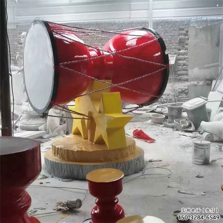 戶外手拍鼓通用，陸地擺件，不銹鋼手拍鼓雕塑制作優(yōu)選