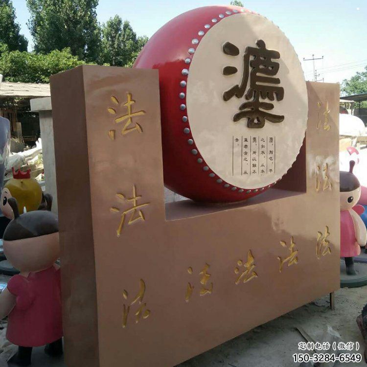鐵鼓雕塑點擊，景觀雕塑，別墅鐵鼓雕塑供求