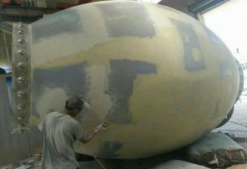 抽象鑼鼓雕塑制造，校園雕塑，不銹鋼鑼鼓雕塑展品