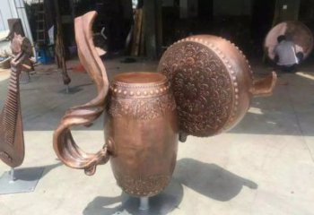 銅鼓雕塑專供，美陳雕塑，社區(qū)銅鼓雕塑預(yù)定