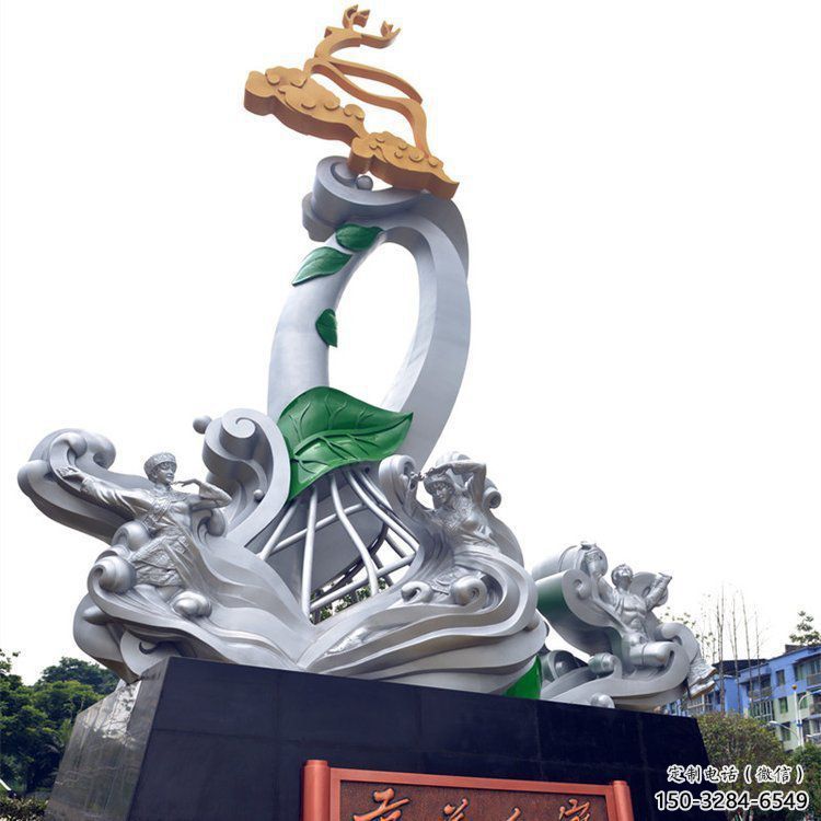 馬鞍山蘭花雕塑承接，城市裝飾，大型蘭花花朵雕塑公司