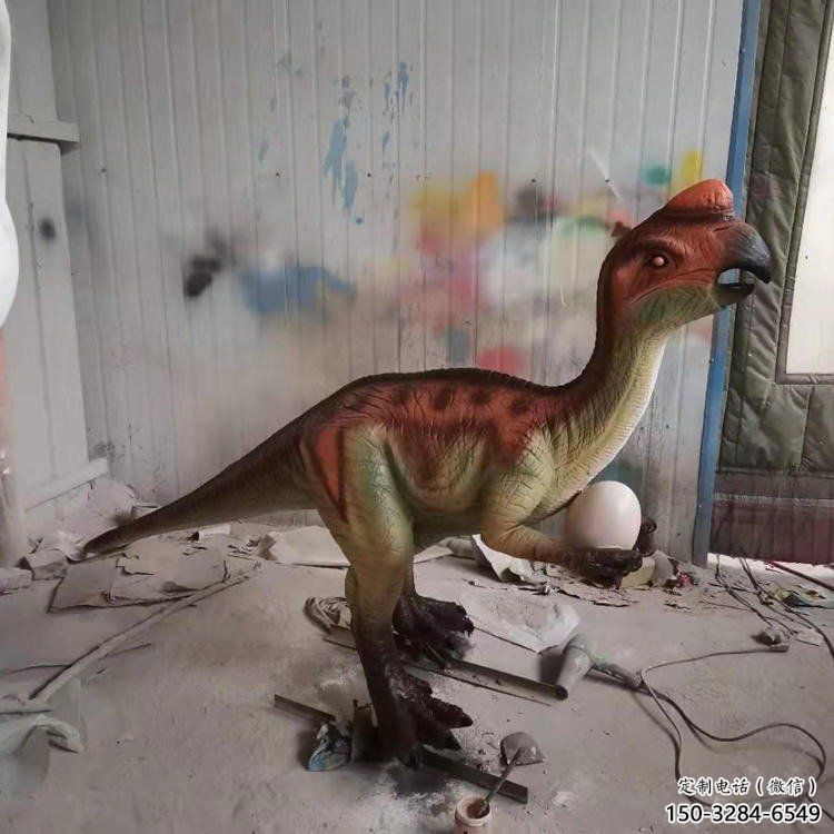 宿州抽象恐龍雕塑制造，動物雕塑，玻璃鋼恐龍雕塑展品