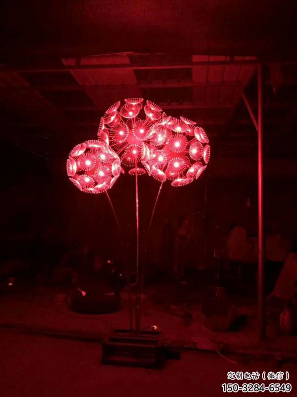 阜陽企業(yè)蒲公英雕塑