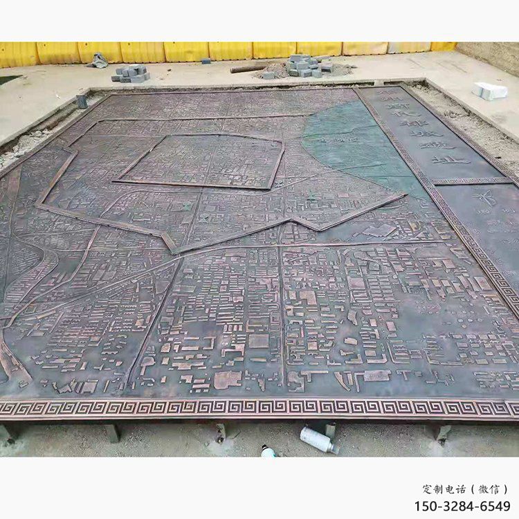 隴南制造浮雕定價(jià)，地標(biāo)擺件，鍛銅黨建浮雕精選