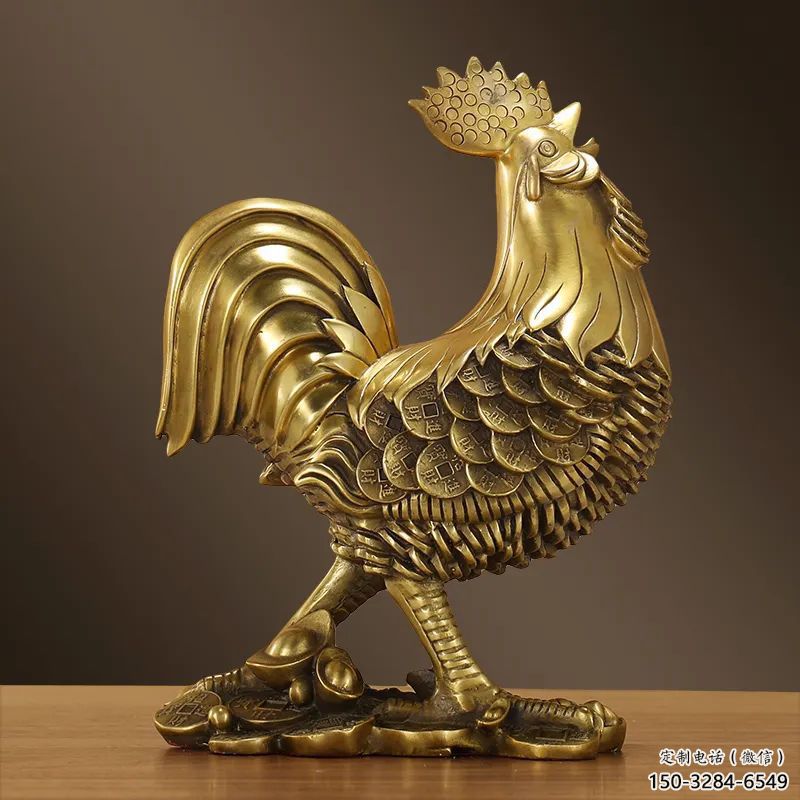 蘭州園林小雞雕塑，文化標(biāo)識(shí)，電鍍工藝