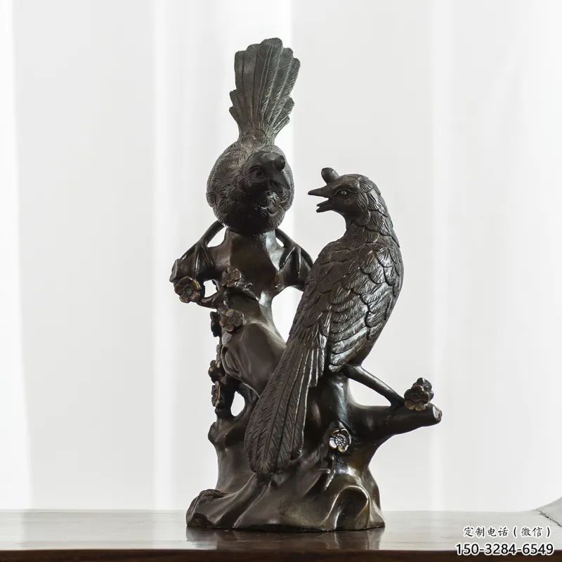 汕尾園林喜鵲雕塑