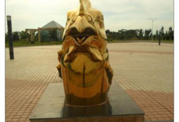 廬陽不銹鋼生肖雕塑，鍍鈦工藝，公園廣場戶外擺放