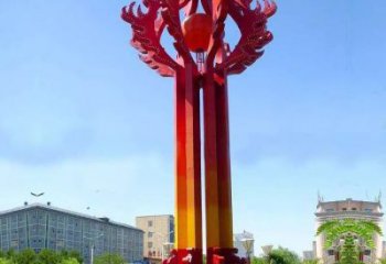 長(zhǎng)樂街道精神堡壘雕塑