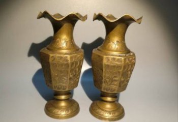 長樂花瓶雕塑定價(jià)，鑄銅工藝，銅花瓶雕塑制作廠家