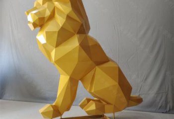 貴港獅子雕塑服務(wù)商，動(dòng)物雕塑，不銹鋼獅子雕塑制作