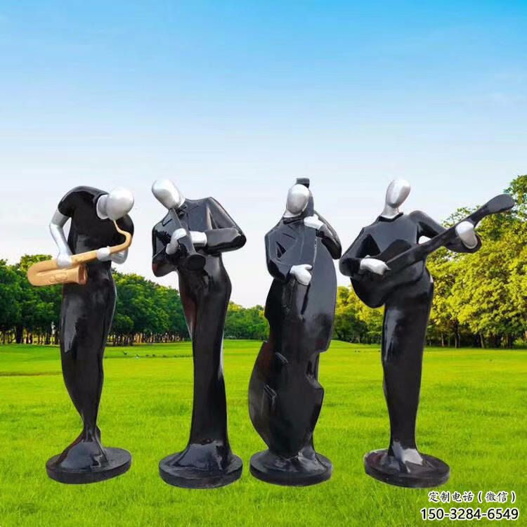 白云住宅小區(qū)吹拉彈唱雕塑