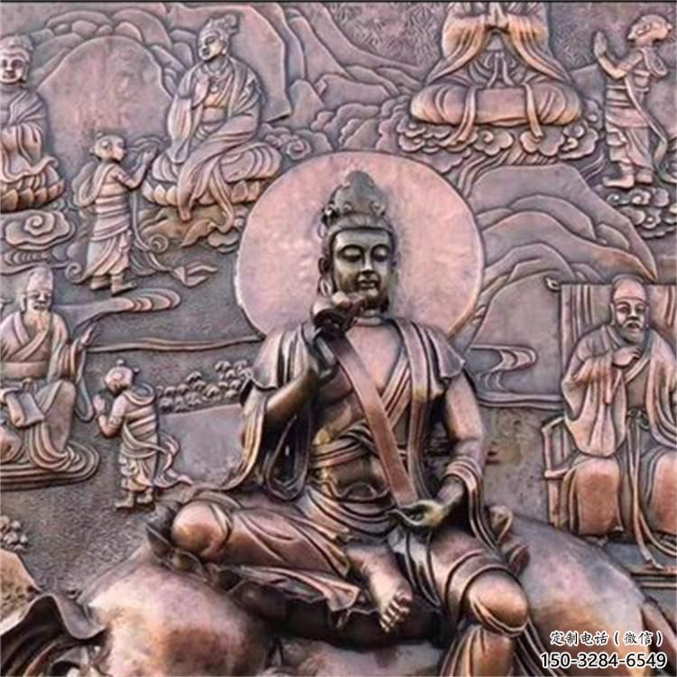 新樂佛像浮雕精選，鑄銅藝術(shù)，鑄造佛像浮雕廠家